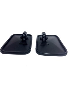 2x Außenspiegel Seitlicher rucskspiegel  METALL ø15 UNIVERSAL 210x160mm LKW 2