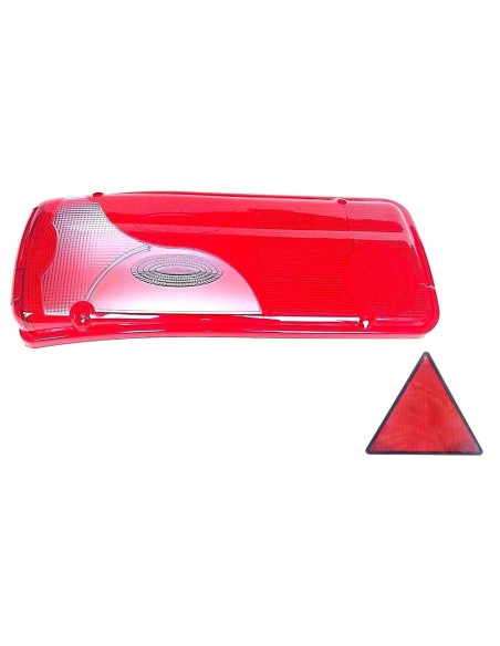 Lichtscheibe Ersatzglas links Rückleuchte f. MAN TGA TGL TGM TGX TGS mit Dreieck