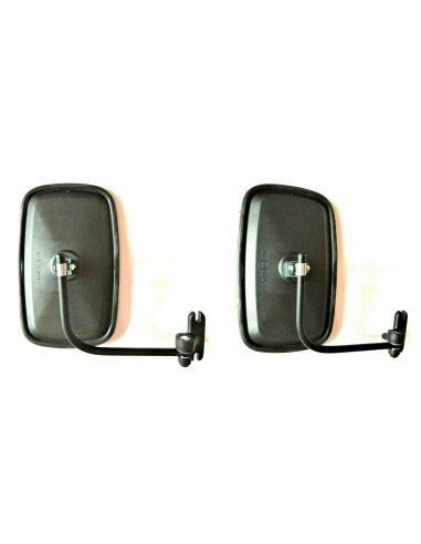 2x Außenspiegel Seitenspiegel Spiegelarm Spiegel 238x148 Spiegelhalten 180x155mm