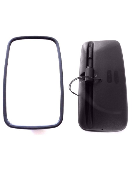 2x Außenspiegel Rückspiegel ø15-20mm BEHEIZT 360x190mm m. Spiegelarm Bus LKW SET