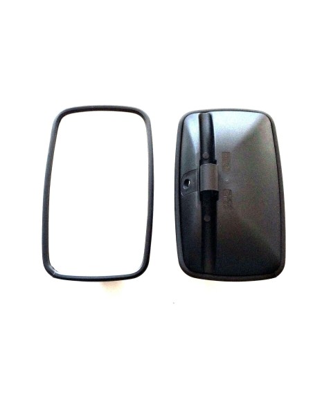 Außenspiegel Rückspiegel x2 ø18-24 SET LKW Mercedes Bagger 335x200 Spiegelarm