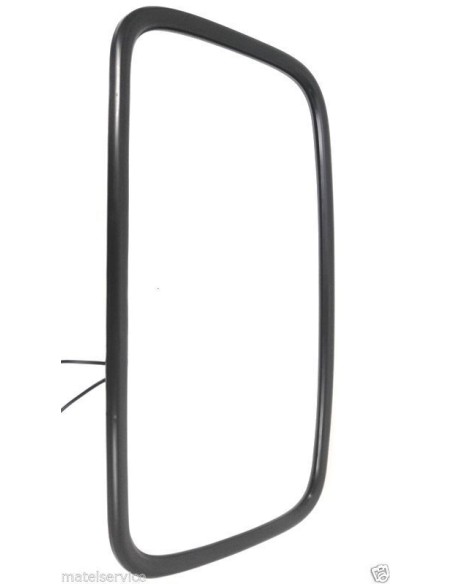 Außenspiegel Rückspiegel ø14-21 LKW Bagger Traktor UNIVERSAL BEHEIZT 370x185 mm
