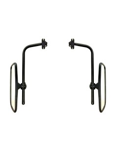 2x Außenspiegel Seitenspiegel  ø15-28 Bagger 280x155mm Spiegelarm Spiegelhalter 2