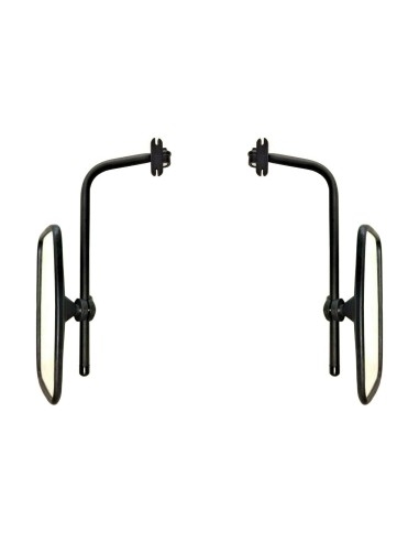 2x Außenspiegel Seitenspiegel  ø15-28 Bagger 280x155mm Spiegelarm Spiegelhalter
