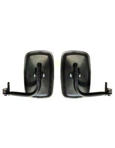 2x Außenspiegel Rückspiegel LKW ø15-18mm 218x128 mm Spiegelhalter Spiegelarm SET 2