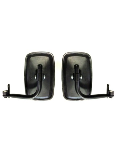 2x Außenspiegel Rückspiegel LKW ø15-18mm 218x128 mm Spiegelhalter Spiegelarm SET