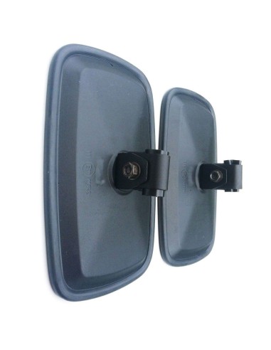 2x Außenspiegel Rückspiegel ø15-18mm 238x148 mm Spiegelhalter Spiegelarm