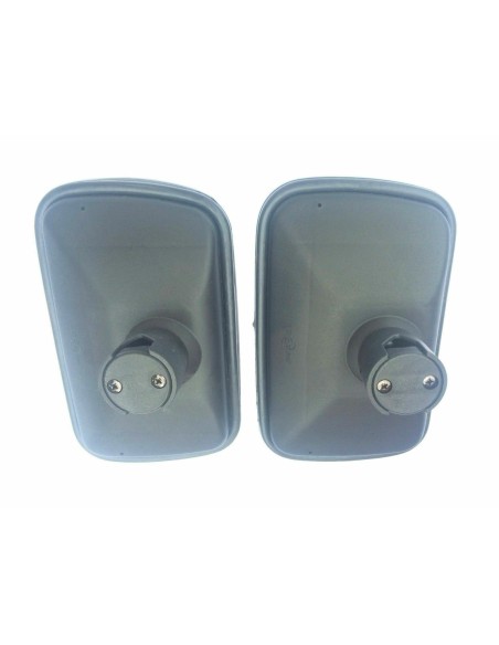 2x Außenspiegel Rückspiegel 250x160 ø14-23mm LKW Bagger Spiegelhalter Spiegelarm