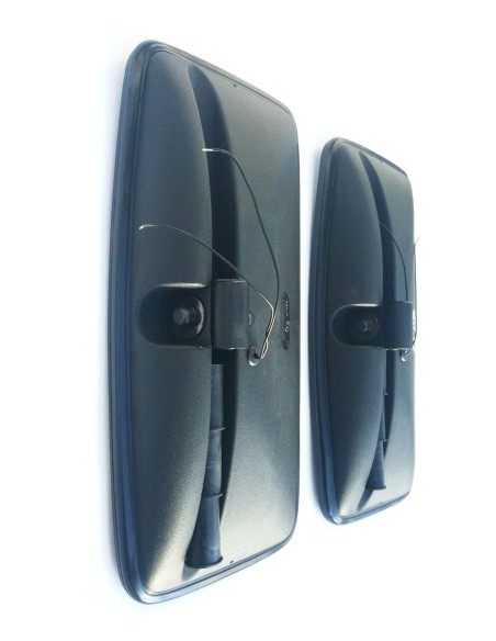 2x Seitenspiegel Beheizt 410x205 mm Außenspiegel Traktor Mercedes LKW ø15-30 SET