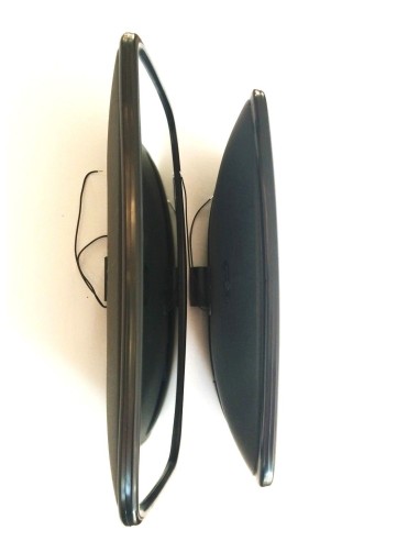 2x Seitenspiegel Beheizt 410x205 mm Außenspiegel Traktor Mercedes LKW ø15-30 SET