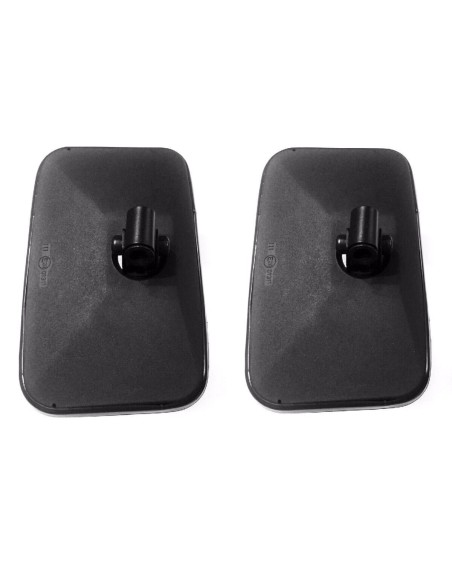 2x Außenspiegel Seitenspiegel ø10-18 UNIVERSAL 245x160 mm Spiegelhalter SET
