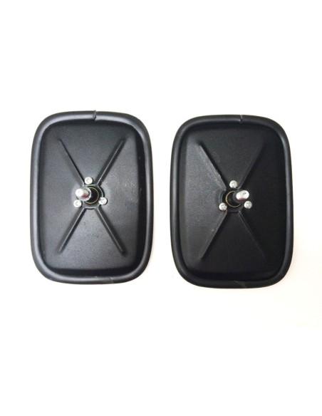 2x Außenspiegel 170x120 Seitenspiegel M8 Metall für Traktor Bagger Schlepper LKW
