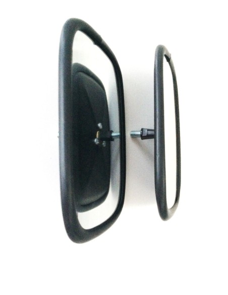 2x Außenspiegel 170x120 Seitenspiegel M8 Metall für Traktor Bagger Schlepper LKW