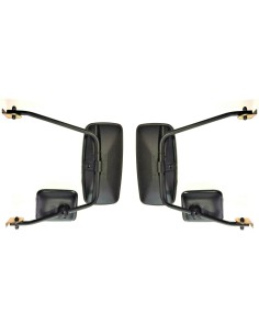 2x Rückspiegel 410x205mm Außenspiegel 198x160mm LKW Spiegelhalter Spiegelarm SET 2
