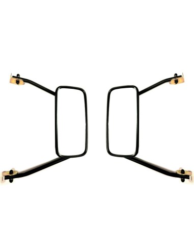 2x Außenspiegel Rückspiegel  Seitenspiegel 375x185mm mit Spiegelhalter SET