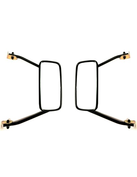 2x Außenspiegel Rückspiegel  Seitenspiegel 375x185mm mit Spiegelhalter SET
