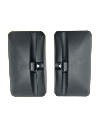 2x Außenspiegel Ruckspiegel Seitenspiegel 305x170mm Spiegelhalterung Spiegelarm