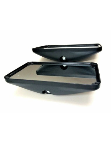 2x Außenspiegel Ruckspiegel Seitenspiegel 305x170mm Spiegelhalterung Spiegelarm