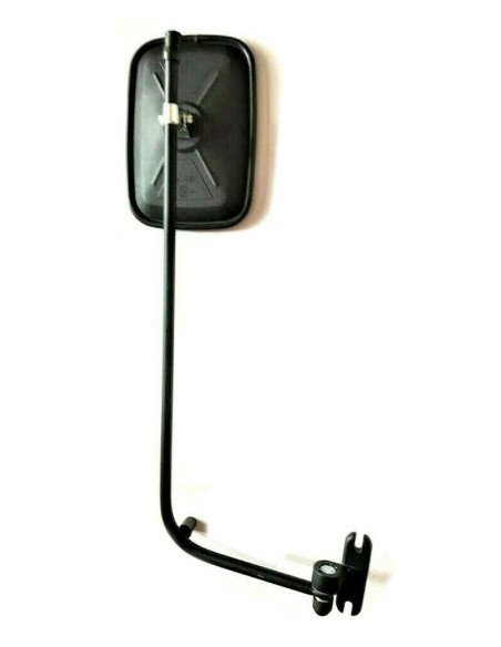 2x Rückspiegel Außenspiegel ø10 Traktor Bagger 175x125 mm Spiegelhalter Arm