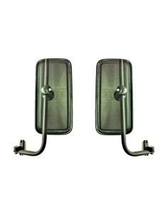 2x Außenspiegel Rückspiegel für Traktor Bagger LKW 375x185 mm Spiegelhalter  SET