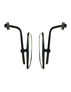 2x Außenspiegel Rückspiegel für Traktor Bagger LKW 375x185 mm Spiegelhalter  SET 2