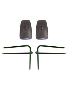 2x  Rückspiegel Außenspiegel Traktor Bagger 285x150 Spiegelarm Spiegelhalter SET
