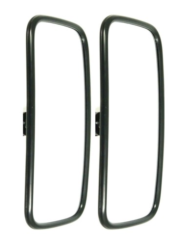 2x Außenspiegel Rückspiegel für LKW Bagger Traktor Baumaschinen 370x185mm R1800