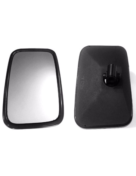 2x Außenspiegel Ruckspiegel Seitenspiegel SET 245x160mm Spiegelhalter Spiegelarm