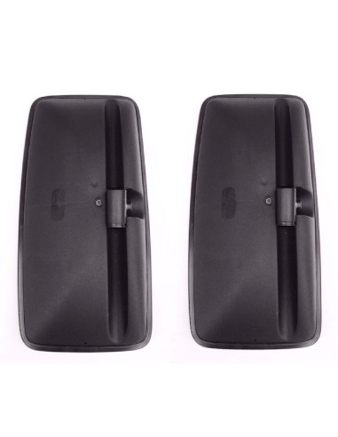 2x Rückspiegel Außenspiegel 410x205mm Traktor LKW ø15-30mm mit Spiegelhalter SET