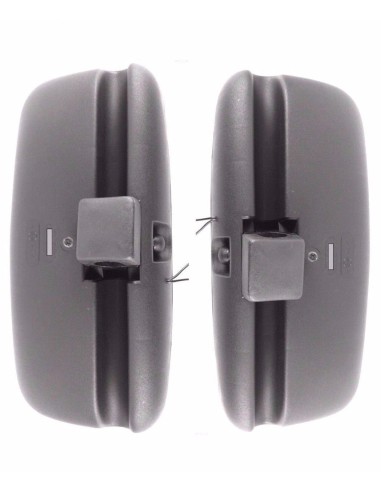 2x Außenspiegel Rückspiegel Seitenspiegel Beheizt 405x190mm UNIVERSAL LKW Bagerr