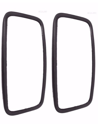 2x Außenspiegel Rückspiegel Seitenspiegel Beheizt 405x190mm UNIVERSAL LKW Bagerr