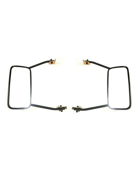 2x Außenspiegel Ruckspiegel Seitenspiegel ø14-30 375x18 mit Spiegelhalter SET