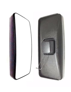 2x Beheizt Außenspiegel Seitenspiegel 435x200 ø16-28 für Mercedes Actros Econic
