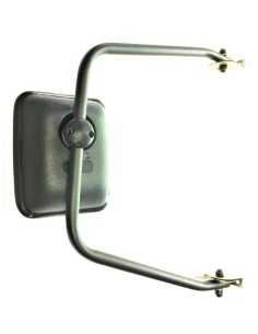 Außenspiegel Seitenspiegel R650° ø15-28 Traktor 198x160 mm mit Spiegelhalter SET 2