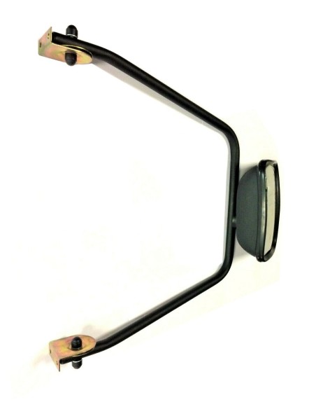 Außenspiegel Seitenspiegel R650° ø15-28 Traktor 198x160 mm mit Spiegelhalter SET