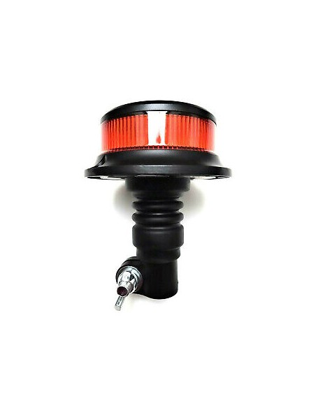 Orange 18 LED Rundumleuchte 3 Blitzmuster 12V 24V mit ECE R65 R10 E9 Warnleuchte