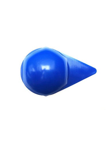 40x Radmutterkappen mit Positionsanzeige Radmutterabdeckung LKW Ø33 mm Blau