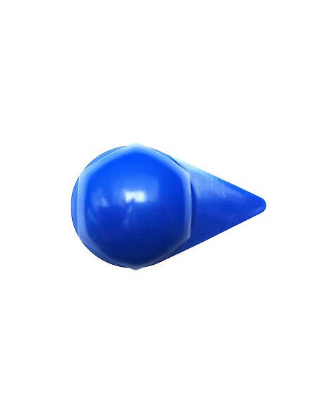 40x Radmutterkappen mit Positionsanzeige Radmutterabdeckung LKW Ø33 mm Blau