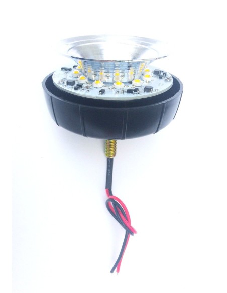 Rundumleuchte 12 High Power LED R65 R10 Rundumkennleuchte Warnleuchte 12V 24V