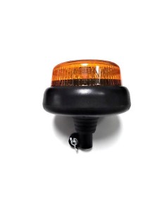 LED Warnleuchte Rund Ø165 Doppelter Blitz 20 LED 12V 24V 48V E9 ECE R65 EMV IP68