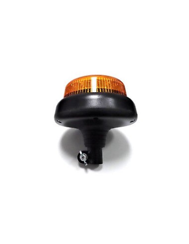 LED Warnleuchte Rund Ø165 Doppelter Blitz 20 LED 12V 24V 48V E9 ECE R65 EMV IP68