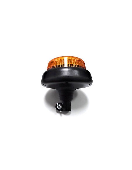 LED Warnleuchte Rund Ø165 Doppelter Blitz 20 LED 12V 24V 48V E9 ECE R65 EMV IP68
