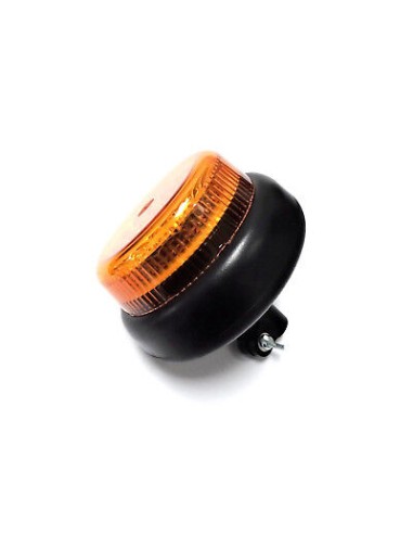 LED Warnleuchte Rund Ø165 Doppelter Blitz 20 LED 12V 24V 48V E9 ECE R65 EMV IP68