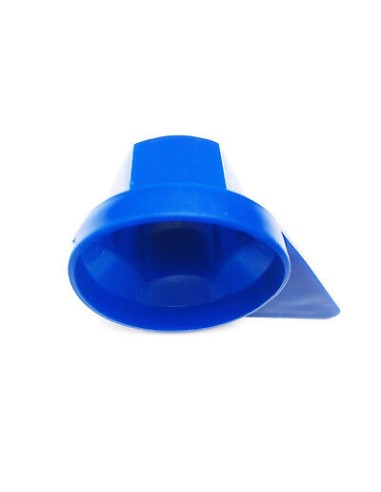 20x Radmutterkappen mit Positionsanzeige Radmutterabdeckung LKW Ø33 mm Blau