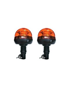 2x LED Rundumleuchte Warnleuchte 12V 24V R65 R10 flex Rundumkennleuchte 45 LED