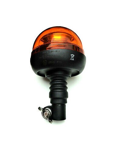 2x LED Rundumleuchte Warnleuchte 12V 24V R65 R10 flex Rundumkennleuchte 45 LED