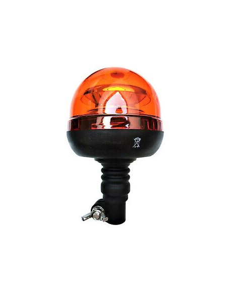 2x LED Rundumleuchte Warnleuchte 12V 24V R65 R10 flex Rundumkennleuchte 45 LED