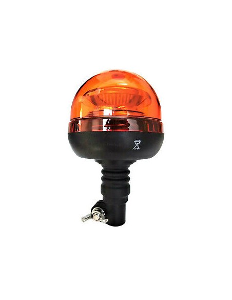 2x LED Rundumleuchte Warnleuchte 12V 24V R65 R10 flex Rundumkennleuchte 45 LED