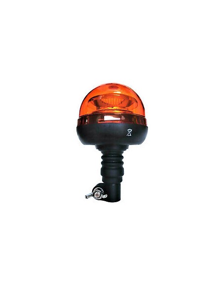 2x LED Rundumleuchte Warnleuchte 12V 24V R65 R10 flex Rundumkennleuchte 45 LED