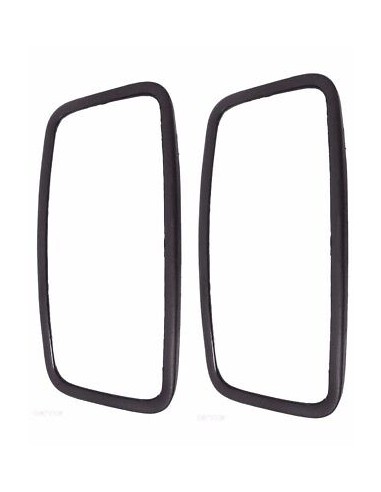 2x Außenspiegel Rückspiegel Mercedes BUS Volvo LKW ø14-30  400x190mm  BEHEIZT